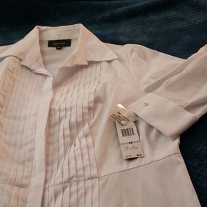 Jones NY tuxedo style top